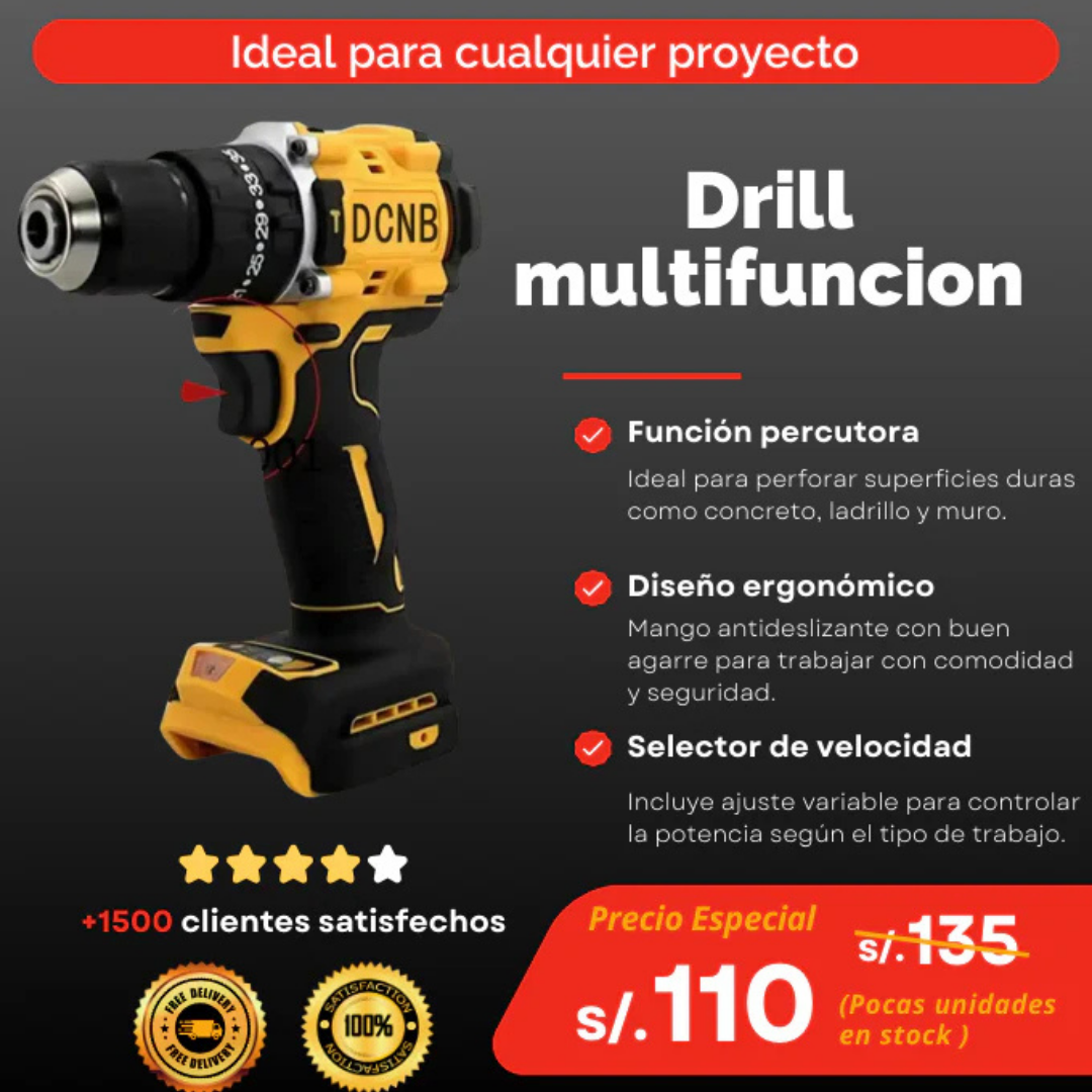 Drill ,multifuncional